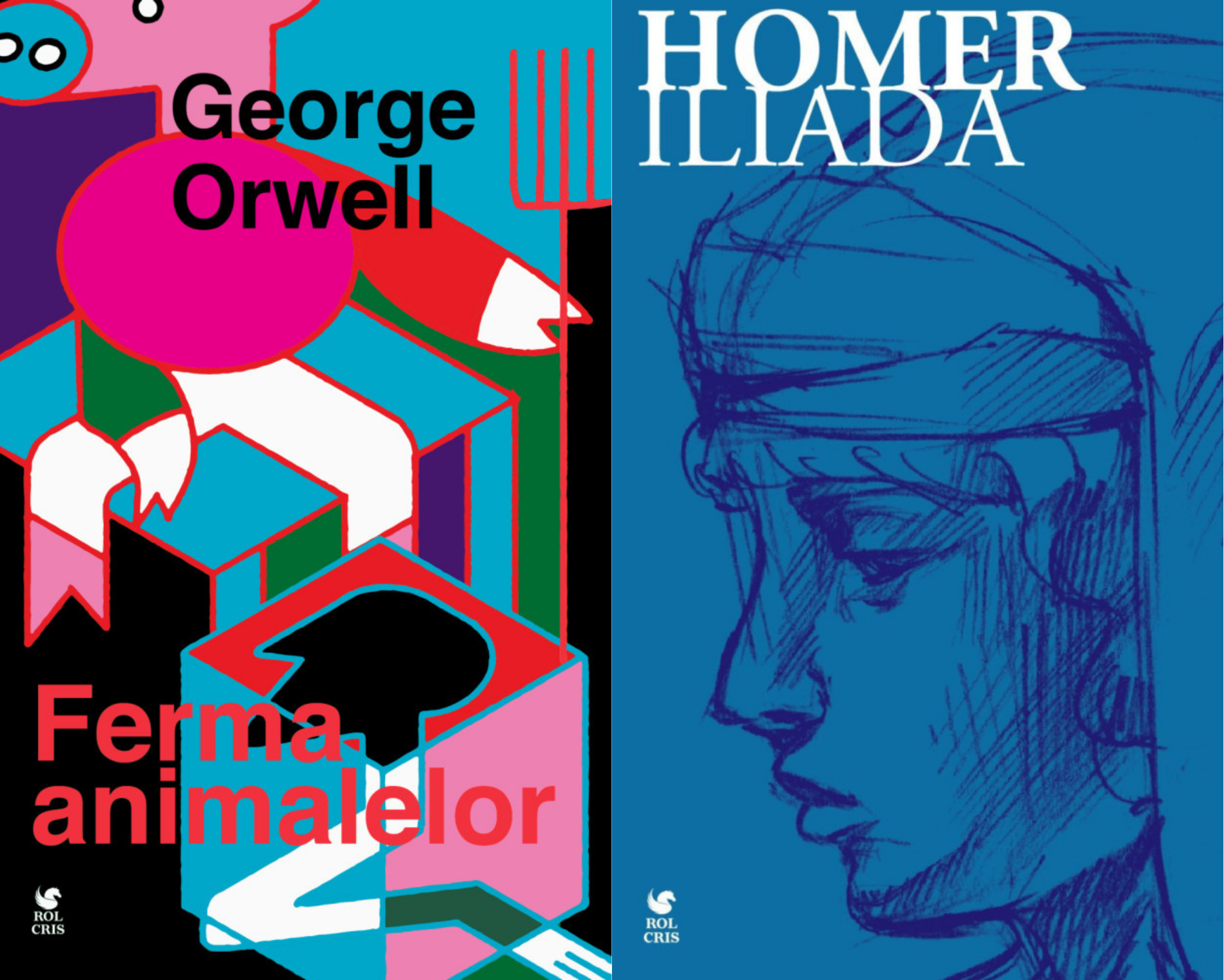 Pachet Ferma Animalelor George Orwell. Iliada editia integrala Homer, Rolcris