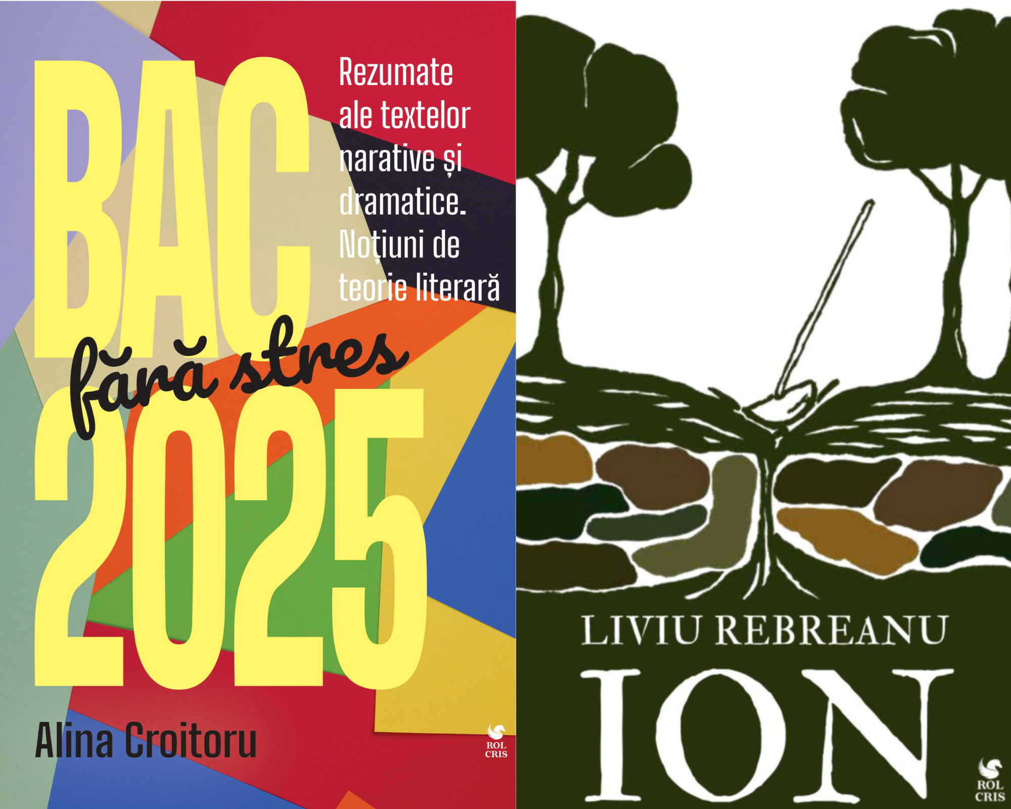 Pachet BAC fara stres 2025 Alina Croitoru. Ion Liviu Rebreanu, Rolcris