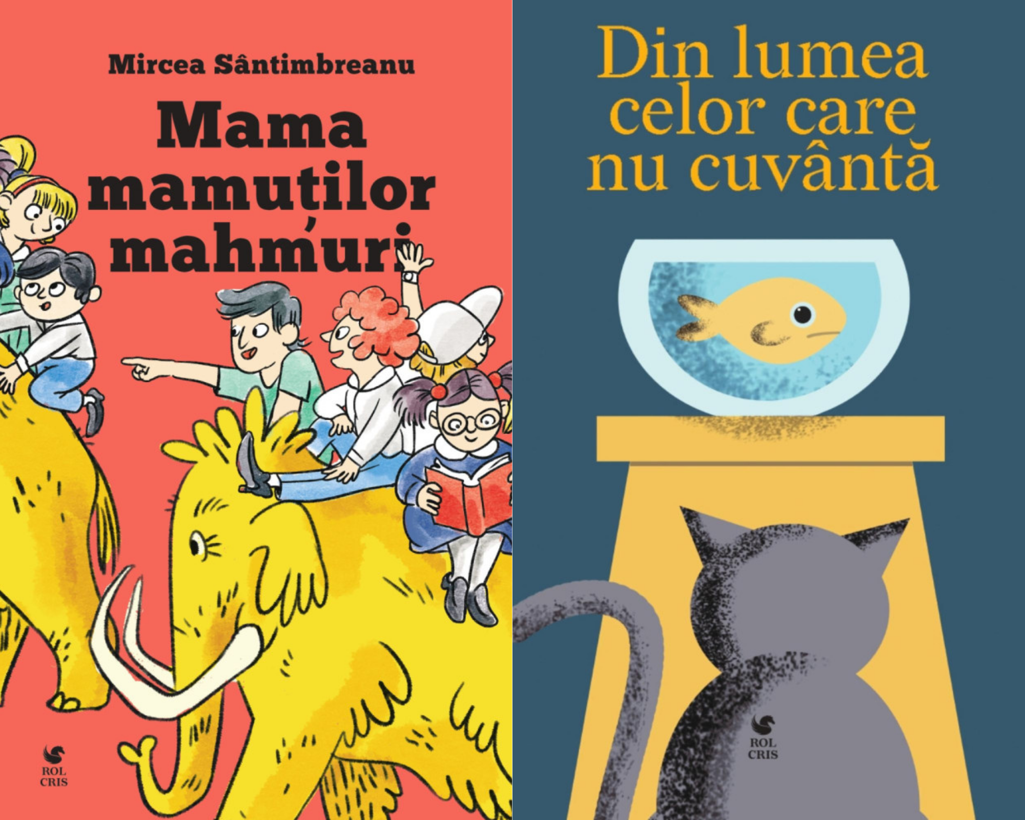 Pachet Mama mamutilor mahmuri Mircea Santimbreanu. Din lumea celor carte nu cuvanta Emil Garleanu, Rolcris