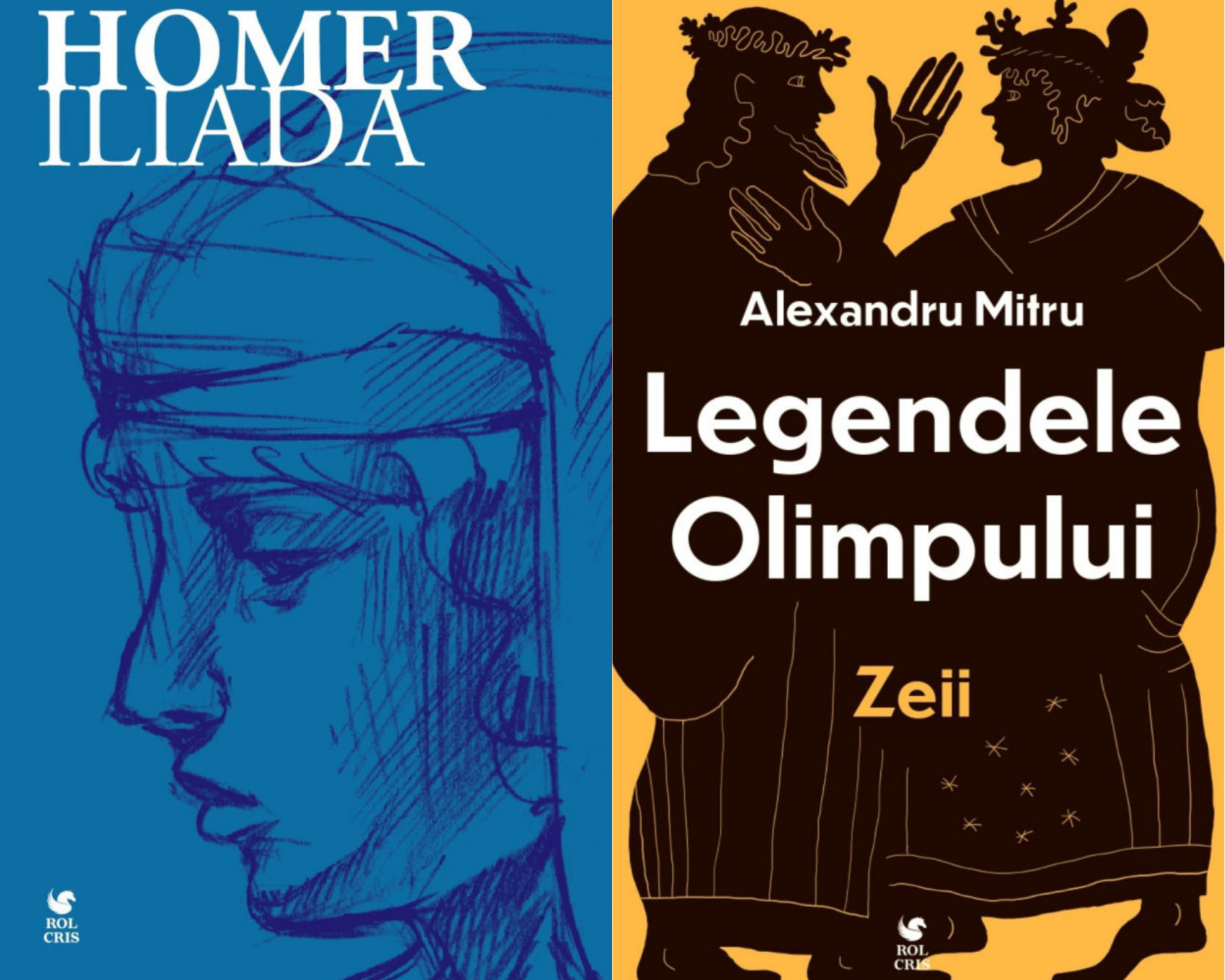 Pachet Iliada editia integrala Homer. Legendele Olimpului. Zeii. Alexandru Mitru, Rolcris
