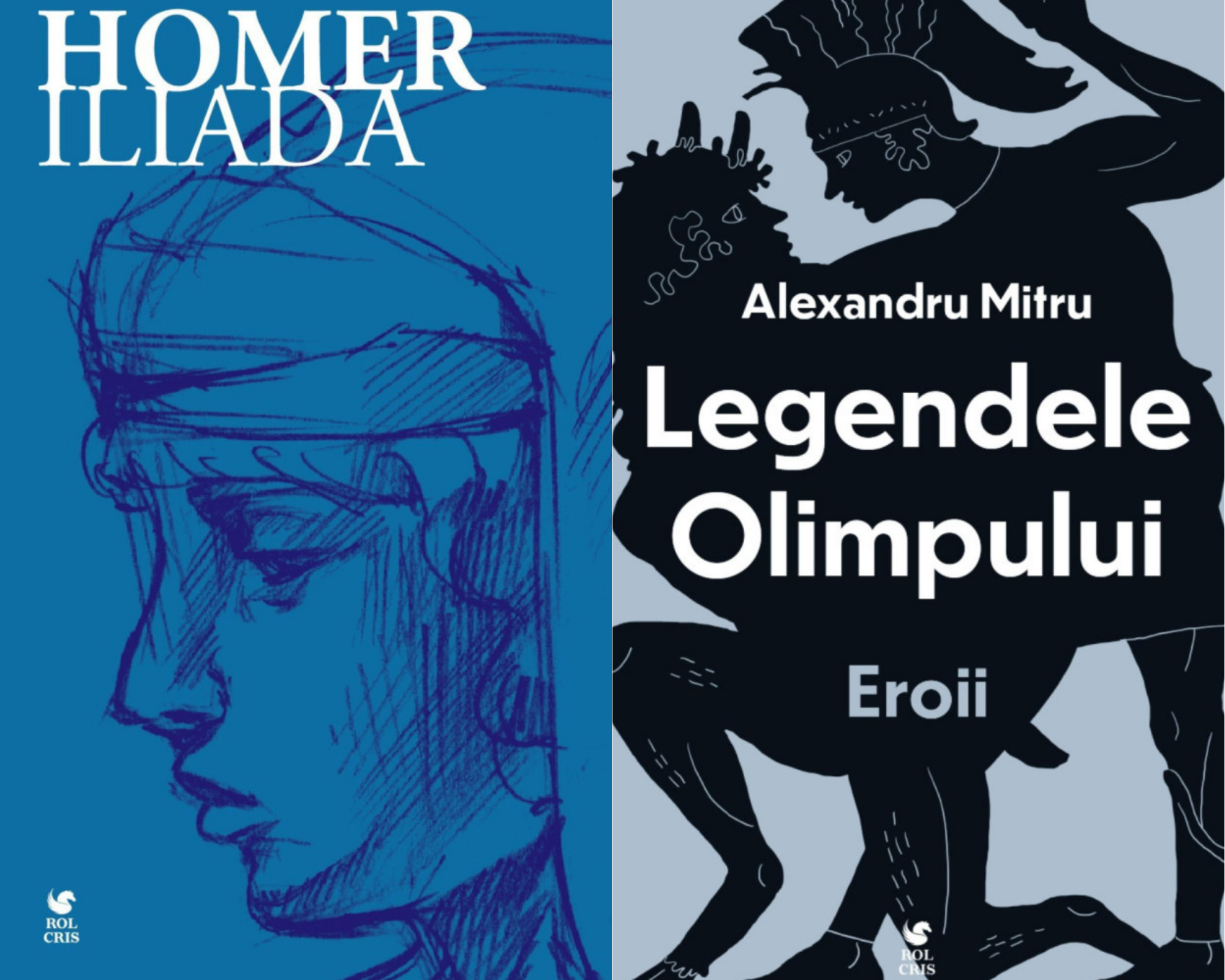 Pachet Iliada editia integrala Homer. Legendele Olimpului eroii Alexandru Mitru, Rolcris