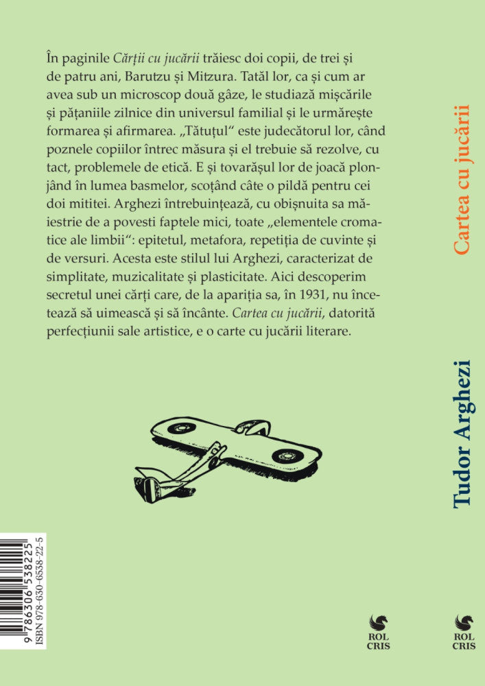 Cartea cu jucarii, Tudor Arghezii, Rolcris